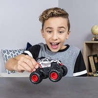 Monster Jam, Official Monster Mutt Dalmatian Rev ‘N Roar Monster Truck, 1:43 Scale