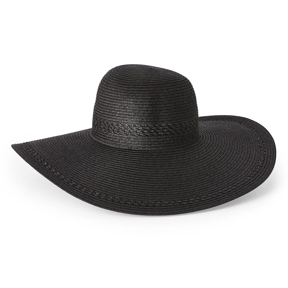 Chapeau souple surdimensionné Time and Tru pour femmes Tailles P-G