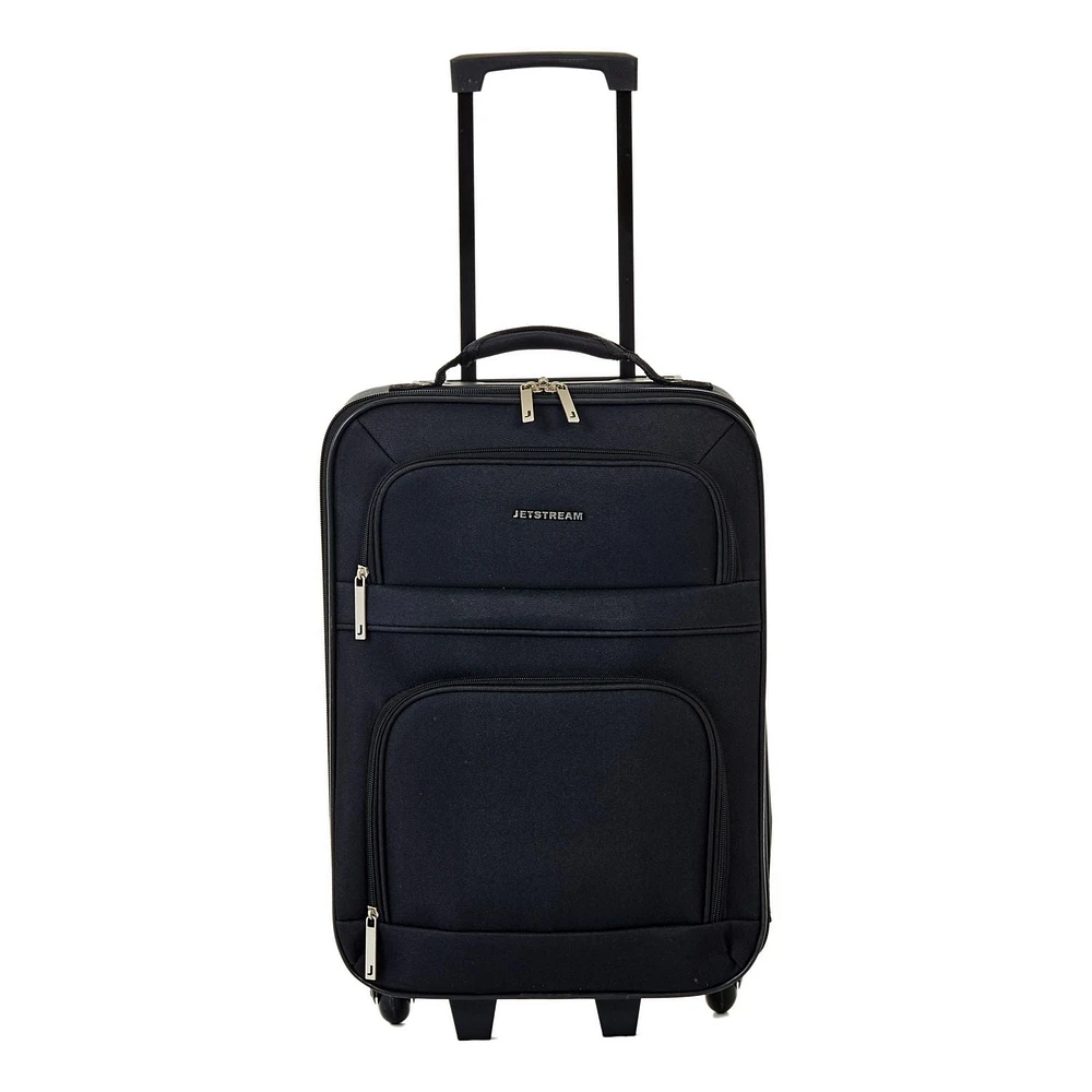 JetStream 18" Upright Carry-On Luggage, Made of strong polyester