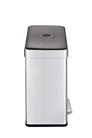 The Step N' Sort Dual Trash and Recycling Bin (2 x 30L) with Slow Close Lid