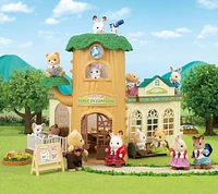 Calico Critters Country Tree School Gift Set, Dollhouse Playset with Figures, Furniture and Accessories