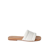 Time and Tru Women's Wide Strap Sandals, Width Sizes 6-10