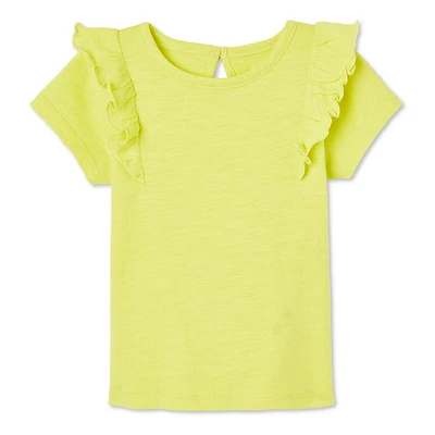 T-shirt à volants George pour bébés filles Tailles 0-24 mois