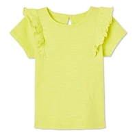 T-shirt à volants George pour bébés filles Tailles 0-24 mois