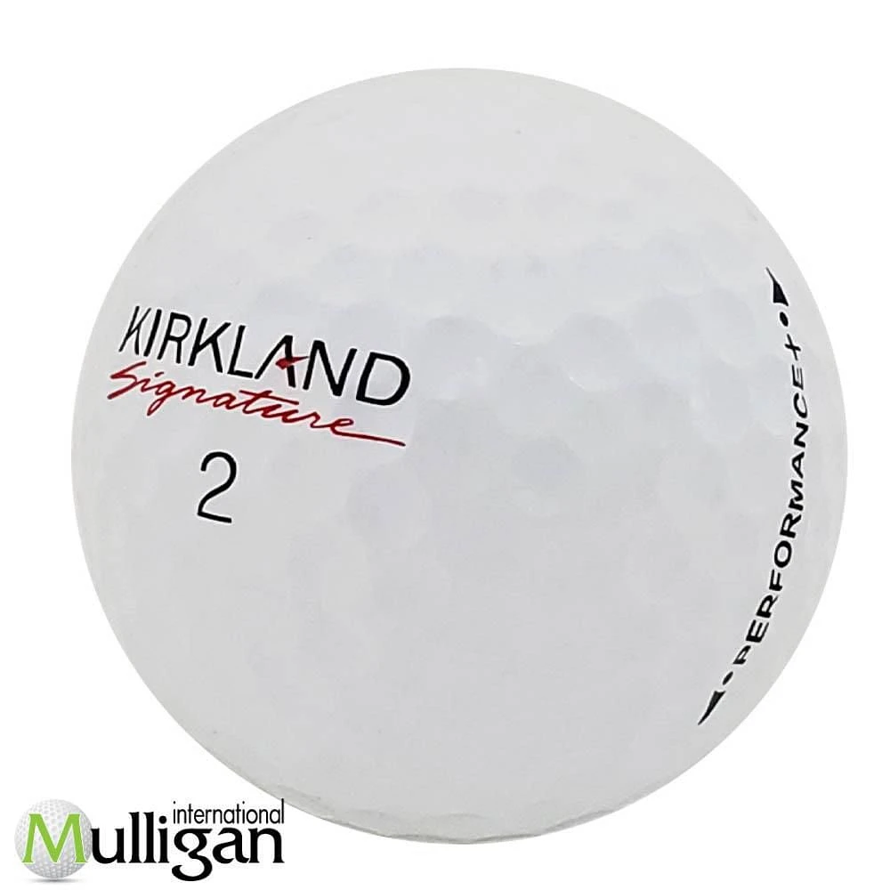 Mulligan - 36 Kirkland Signature Performance+ 5A Recycled Used Golf Balls, White