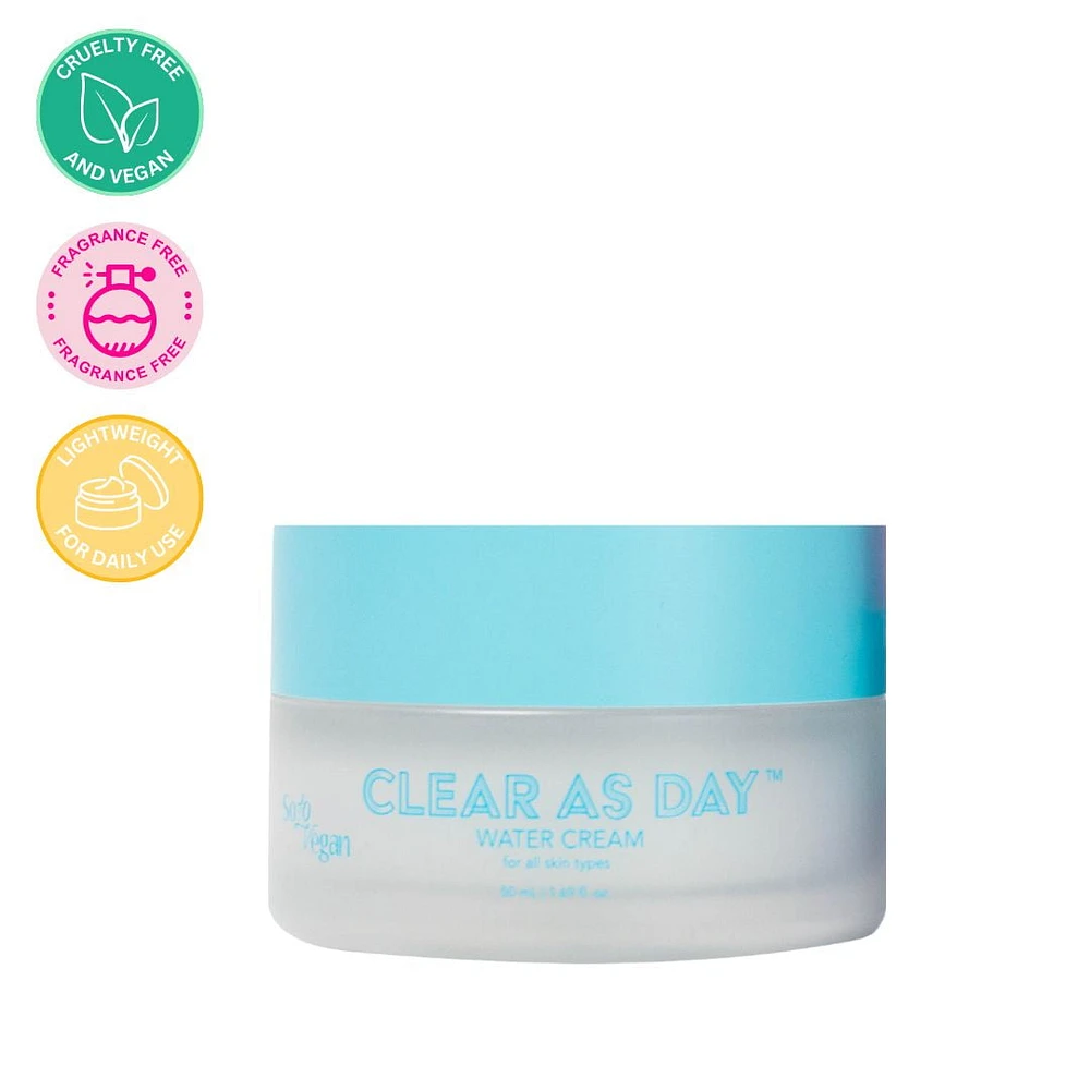 SoloVegan Clear As Day Water Cream