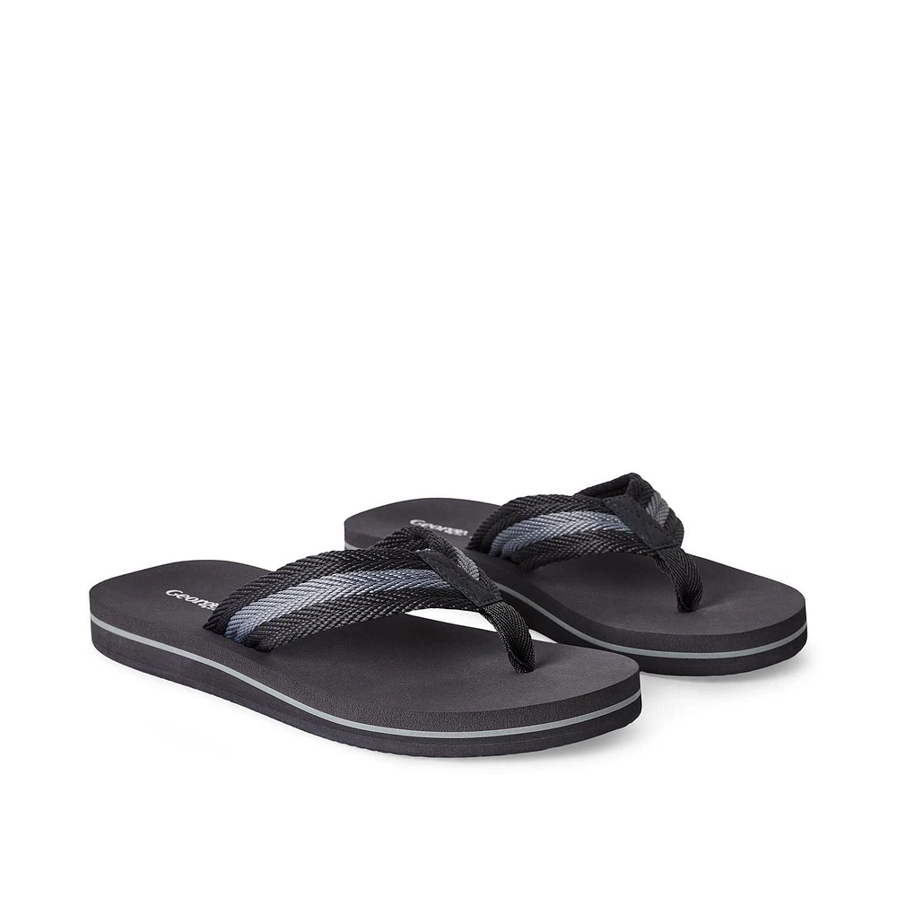 George Men's Comfort Flip Flops