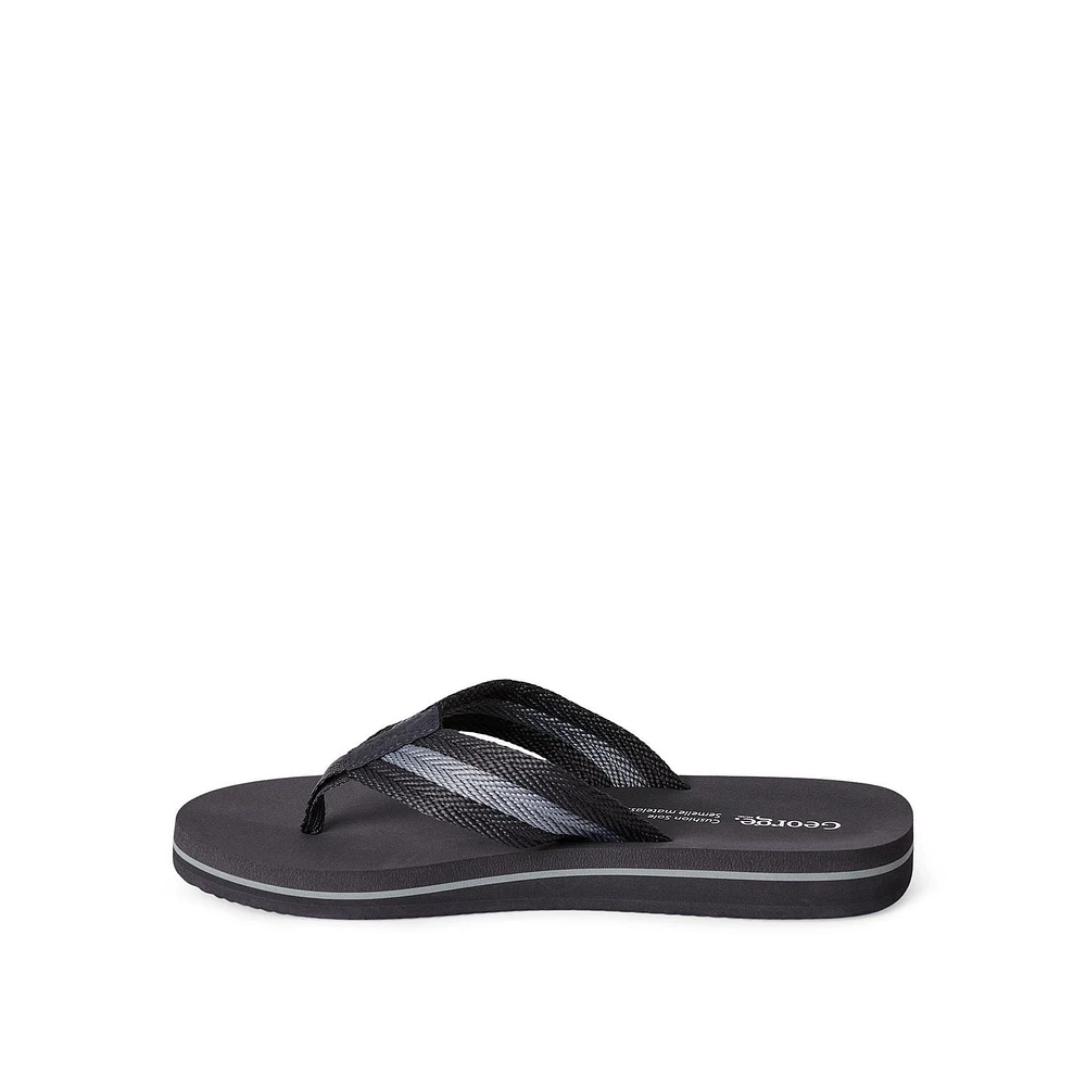 George Men's Comfort Flip Flops