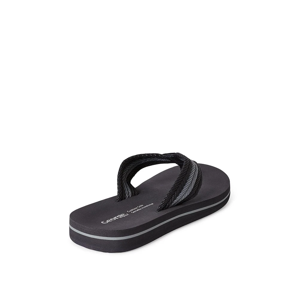 George Men's Comfort Flip Flops