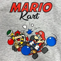 Boys Mario Kart Bumping Karts Long Sleeve Hoodie