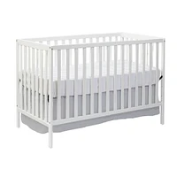 Lit de bébé 4-en-1 Devon Concord Baby + Matelas de lit de bébé - Paquet