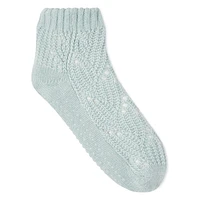 Chaussons à la cheville en tricot George pour femmes