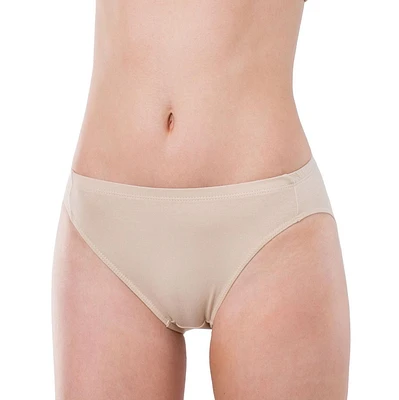 Elita Essentials Women's Cotton Stretch High Cut Brief Underwear