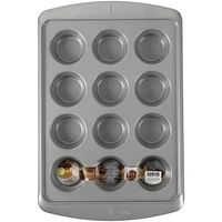 Wilton Ever-Glide Non-Stick Muffin Pan, 12-Cup, 12-Cup Muffin Pan