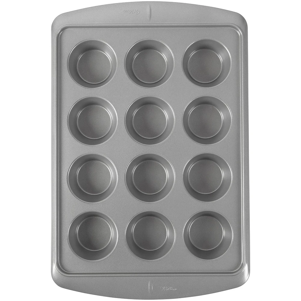 Wilton Ever-Glide Non-Stick Muffin Pan, 12-Cup, 12-Cup Muffin Pan