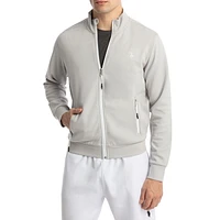 U.S. Polo Assn. Men's Bonded Interlock Full Zip Track Jacket, Jacket
