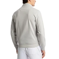U.S. Polo Assn. Men's Bonded Interlock Full Zip Track Jacket, Jacket