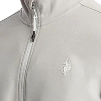 U.S. Polo Assn. Men's Bonded Interlock Full Zip Track Jacket, Jacket