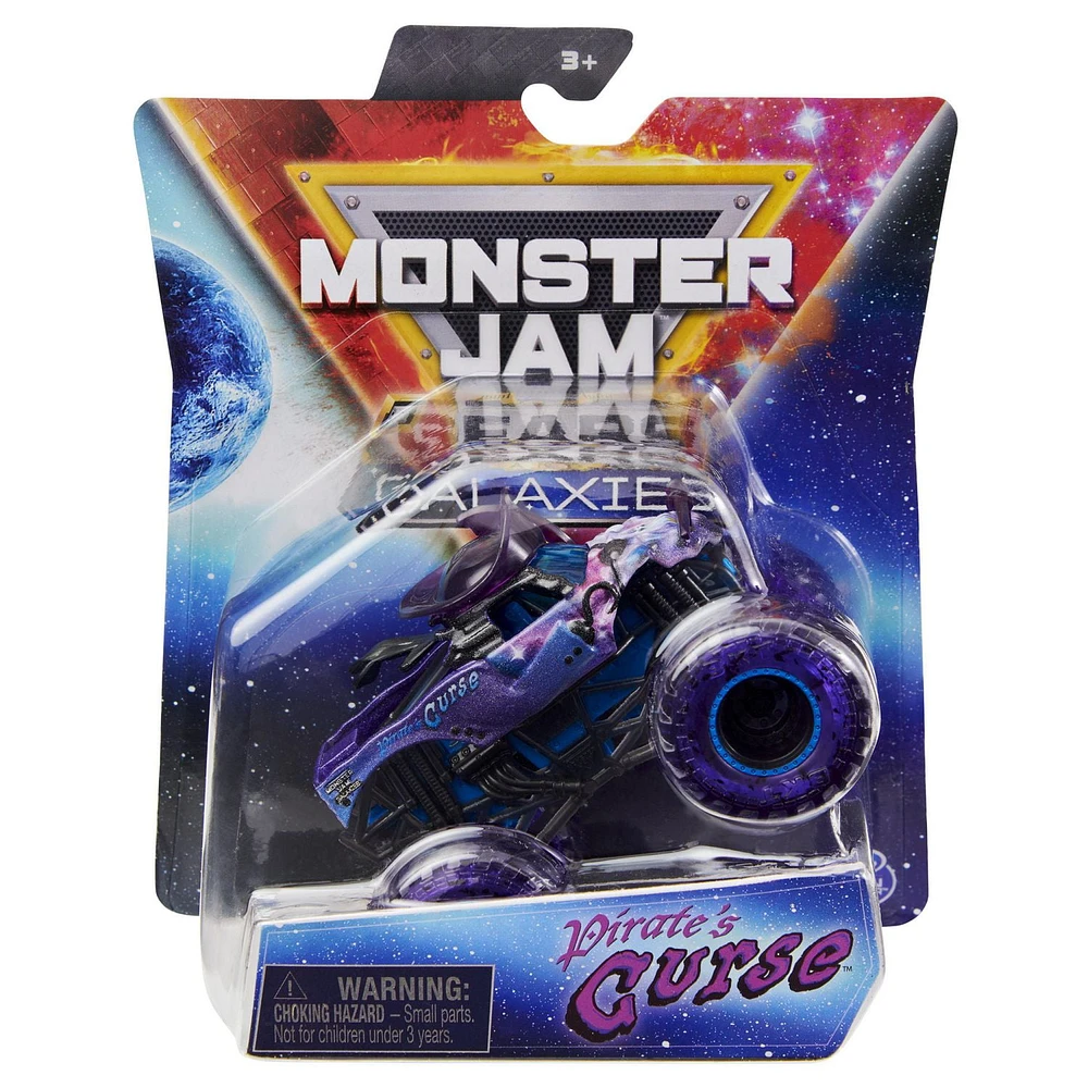 Monster Jam, Official Gears and Galaxies Pirate’s Curse Die-Cast Monster Truck, 1:64 Scale (Walmart Exclusive)