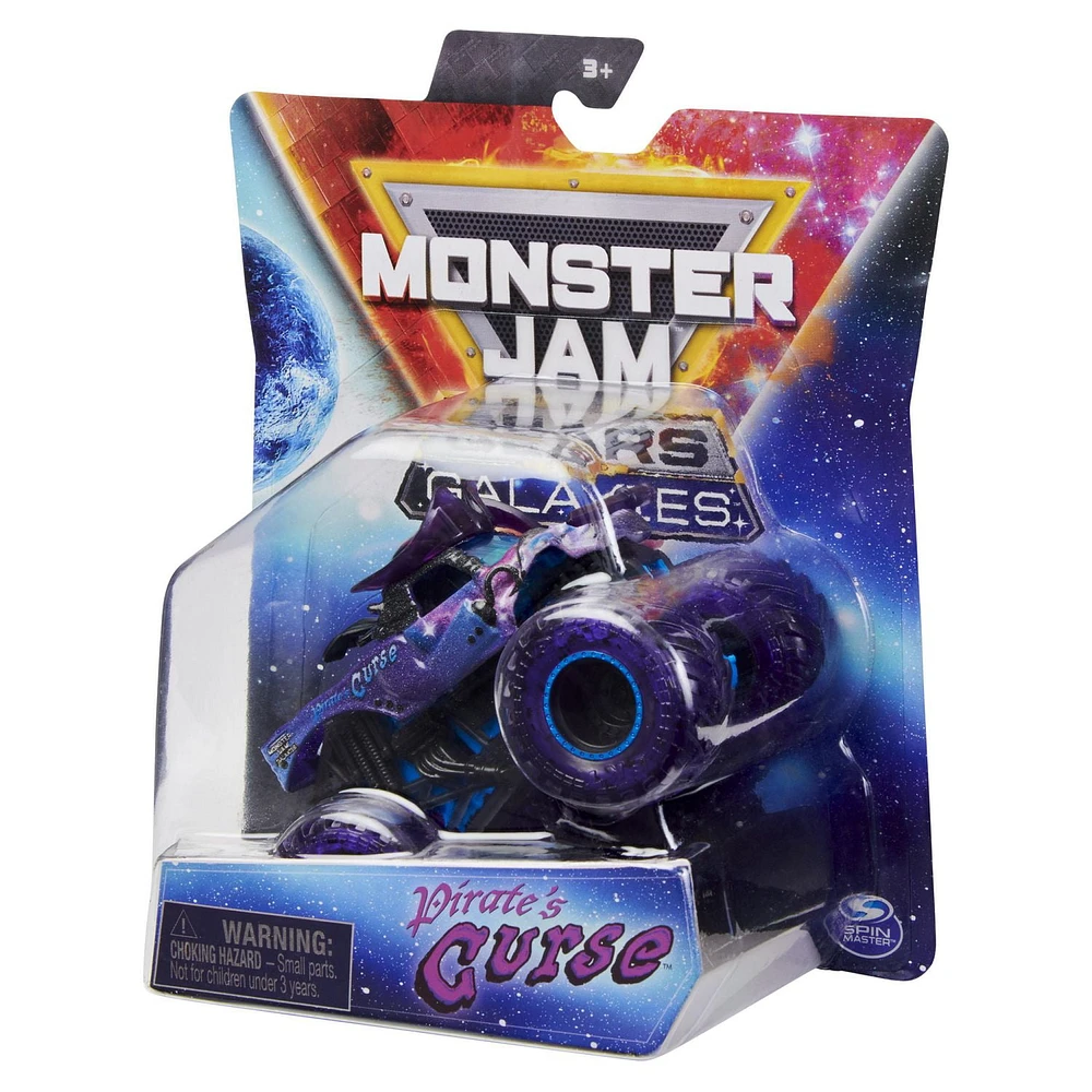 Monster Jam, Official Gears and Galaxies Pirate’s Curse Die-Cast Monster Truck, 1:64 Scale (Walmart Exclusive)