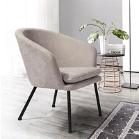 Homylin Fabric Accent Chair Upholstered ArmChair