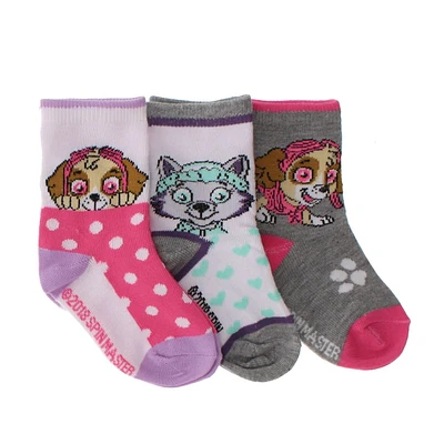 PAW Patrol Toddler Girl 3pk Crew