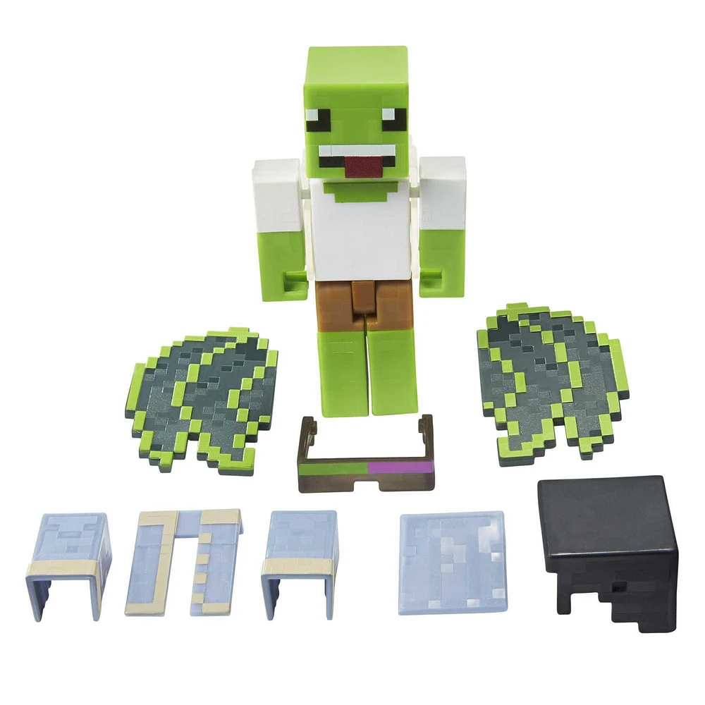 Minecraft Creator Series Party Shades Figure, Collectible Building Toy