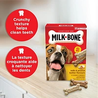 Milk-Bone Crunchy Dog Treats, Milk & Peanut Butter Flavour, 800g