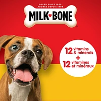 Milk-Bone Crunchy Dog Treats, Milk & Peanut Butter Flavour, 800g