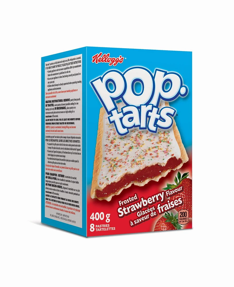 Kellogg's Tartelettes  Pop-Tarts Glacées aux fraises