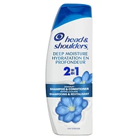 Head & Shoulders Deep Moisture 2-in-1 Anti-Dandruff Shampoo + Conditioner, 370ML