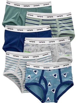 Sous-vêtements pour tout-petits garçons Carter's Child of Mine - Dino gris Tailles 2T-5T