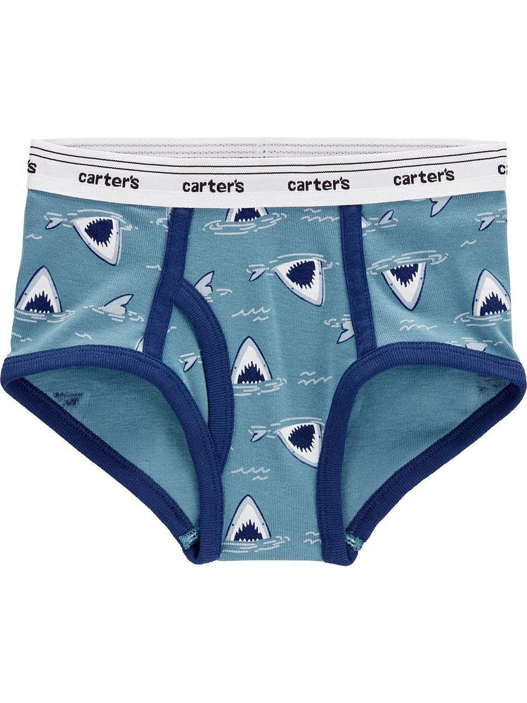 Sous-vêtements pour tout-petits garçons Carter's Child of Mine - Dino gris Tailles 2T-5T