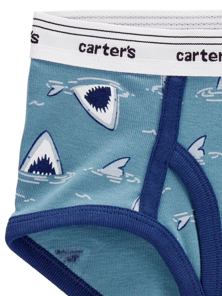 Sous-vêtements pour tout-petits garçons Carter's Child of Mine - Dino gris Tailles 2T-5T