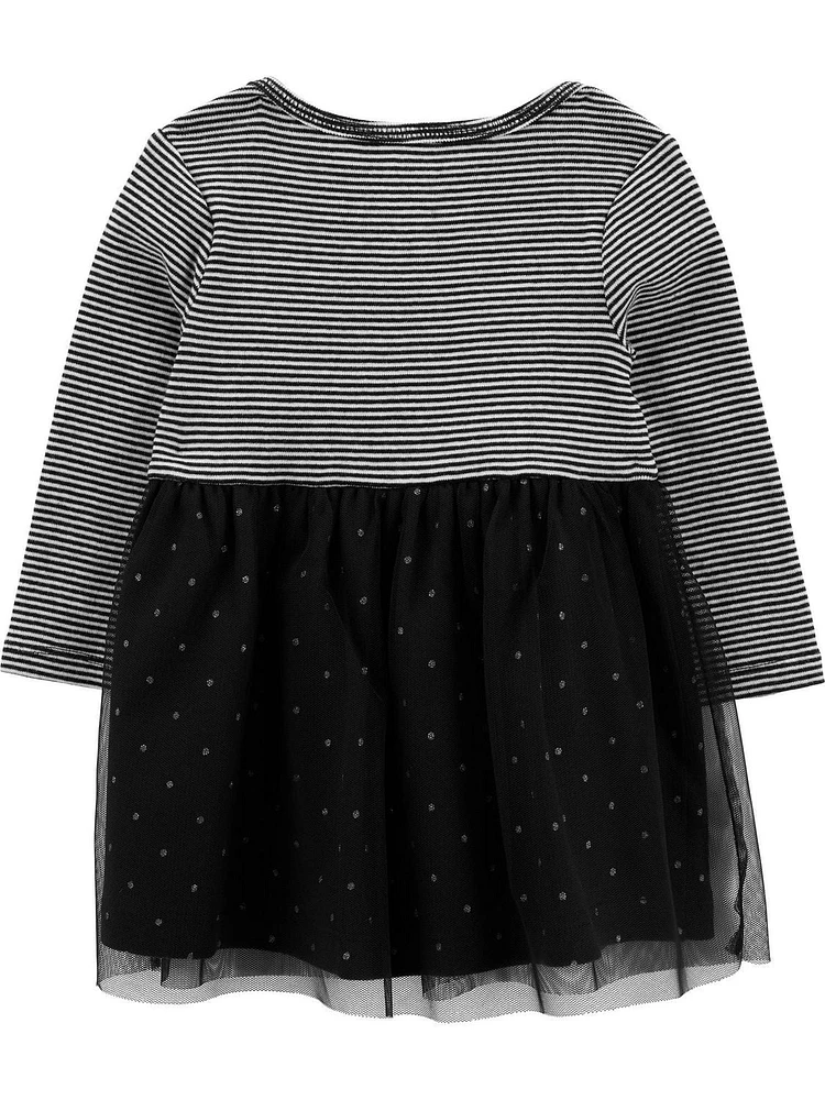 Robe pour bébés filles Carter's Child of Mine - Chat noir Nouveau-né-24 mois