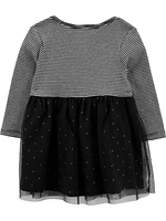 Robe pour bébés filles Carter's Child of Mine - Chat noir Nouveau-né-24 mois