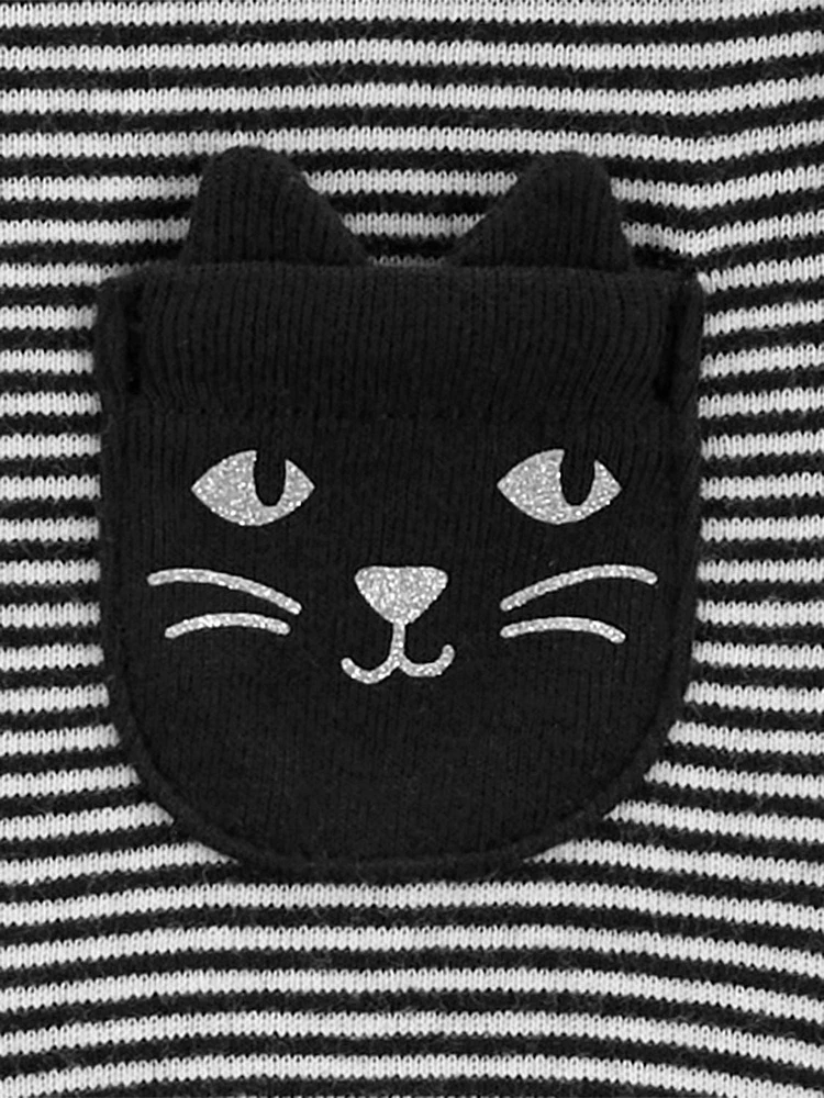 Robe pour bébés filles Carter's Child of Mine - Chat noir Nouveau-né-24 mois