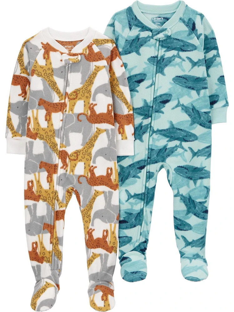 Carter's Child of Mine IB 2PK 1PC - Safari Shark, 6M-5T