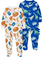 Carter's Child of Mine IB 2PK 1PC - Breakfast Dino