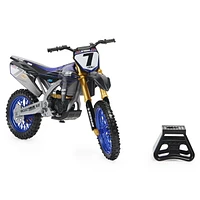 Supercross, Authentic Aaron Plessinger 1:10 Scale Collector Die-Cast Toy Motorcycle Replica with Display Stand, For Collectors and Kids Age 5 and Up