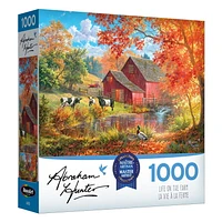 Cra-Z-Art Abraham Hunter 1000 Piece Puzzle - Life on the Farm