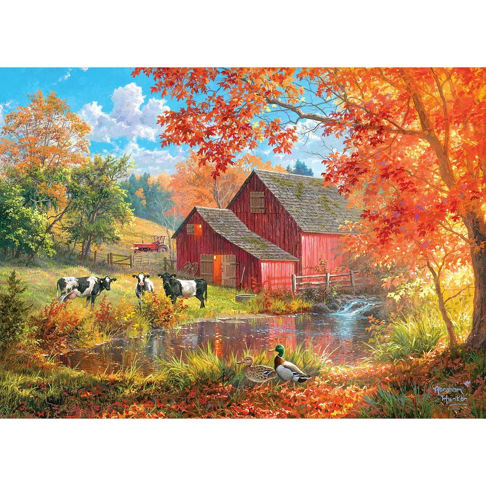 Cra-Z-Art Abraham Hunter 1000 Piece Puzzle - Life on the Farm