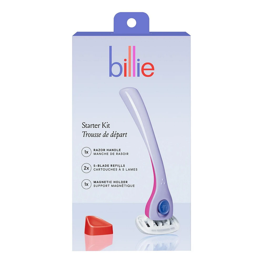 Billie Women’s Razor Starter Kit - Lilac Pop, Starter Kit