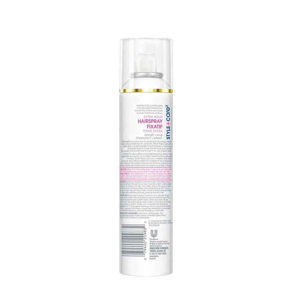 Dove® Style + Care Fixatif tenue extra 198 g