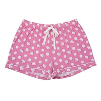 Ensemble Chemise Et Short Boutonnés Hello Kitty Rose Pour Femme - Exclusivité en ligne