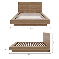 Nexera Napa Queen Size Platform Bed with Headboard