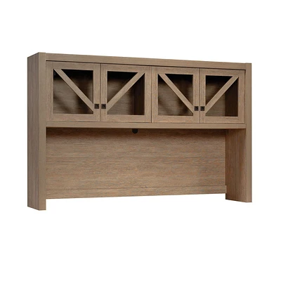 Sauder Dixon City Large Hutch, Brushed Oak, 432895