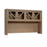 Sauder Dixon City Large Hutch, Brushed Oak, 432895