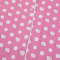 Ensemble Chemise Et Short Boutonnés Hello Kitty Rose Pour Femme - Exclusivité en ligne