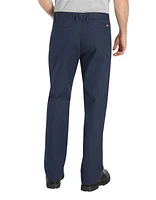 Genuine Dickies Men's Flat Front Comfort Waist Flex Pant